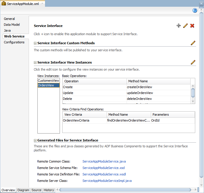 ws editservinterface - نحوه ایجادEntity بر پایه وب سرویس